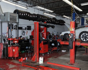Inside our Gladstone MO automotive garage